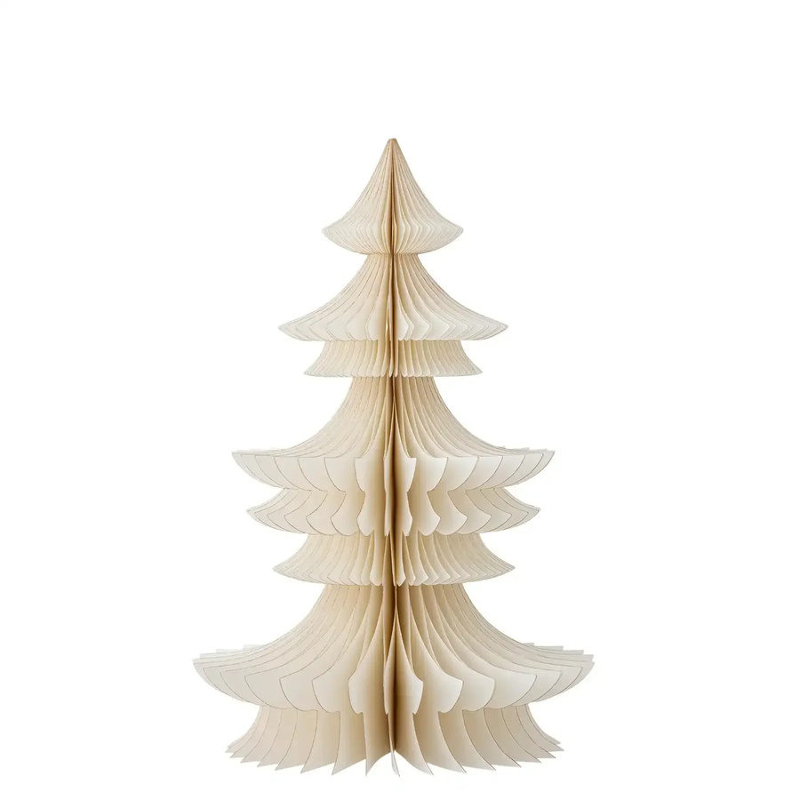Bloomingville Dekobaum Milan aus Papier in Weiß, Höhe: 45 cm - Bild 1