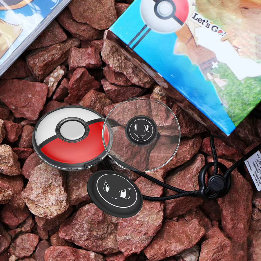 ALLOYSEED Transparente Schutzhülle mit Silikonpolster für Pokémon Go Plus + Crystal - Bild 5