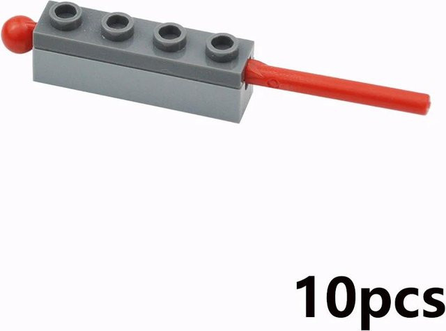 Wucifang Bags Baustein 1x4 Werfer 8L Feder-Schusswaffe, Zubehör, ab 6 Jahren - Bild 1