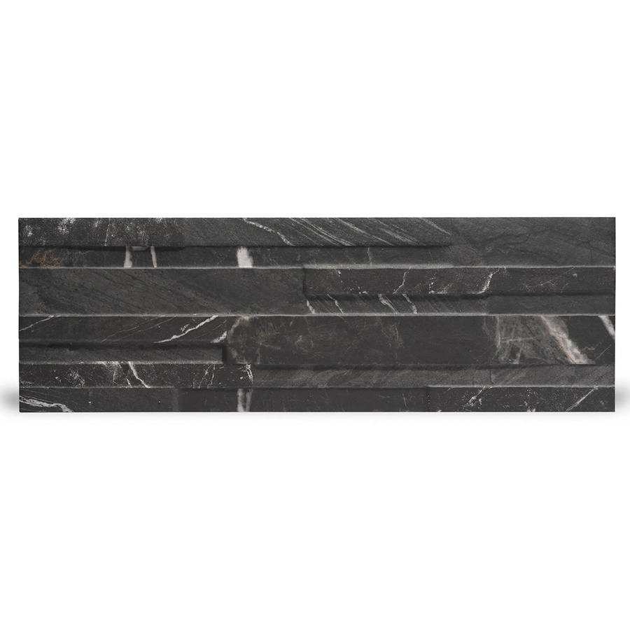Klimex Verblender UltraStrong Feinsteinzeug Marble Black in Marmoroptik B: 52 cm, H: 17 cm - Bild 2