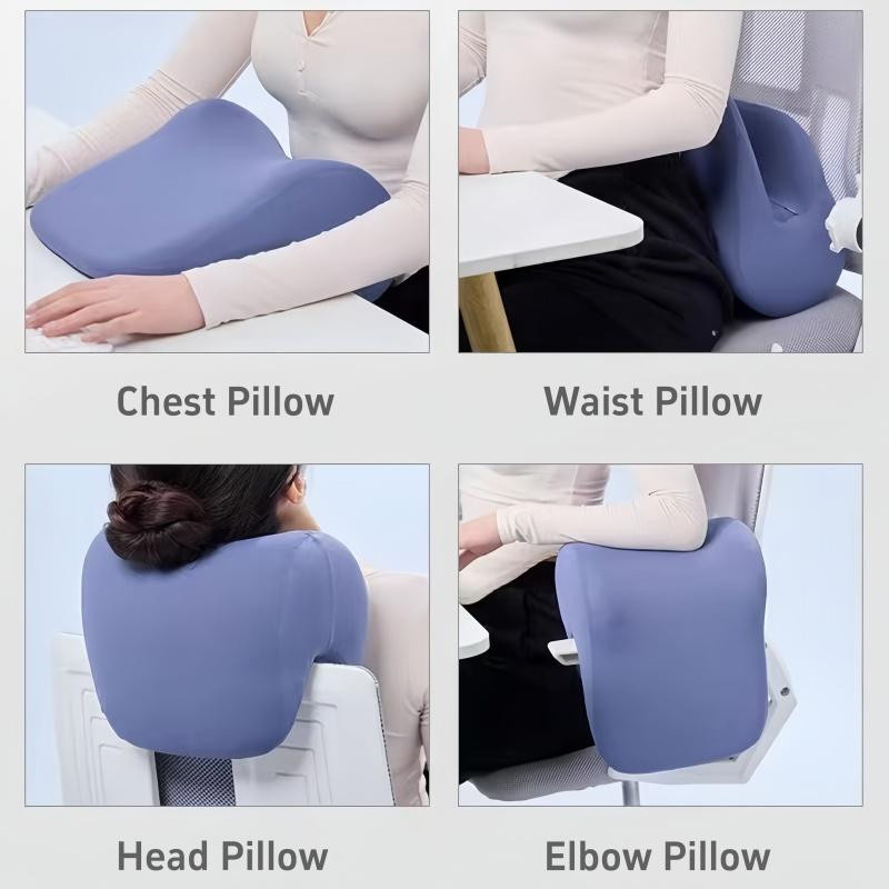 Ergonomische Kopfstütze von Yiran Furniture aus Memory Foam für Bürostühle und Gaming-Stühle zur Unterstützung von Nacken und Schultern - Bild 2