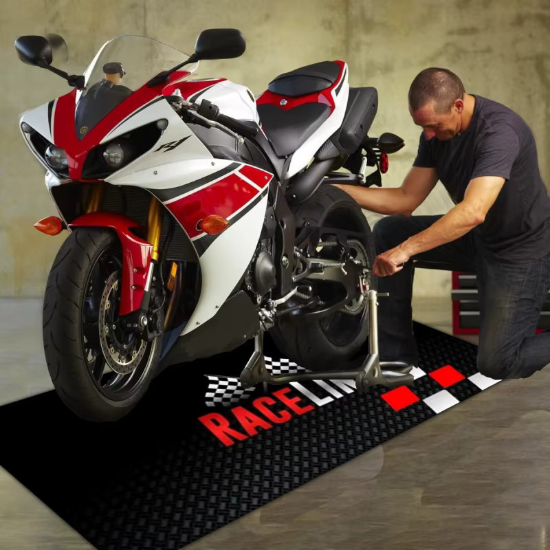 VIKAMA Sports Motorrad-Displaymatte, rutschfest und ölbeständig, Schwarz - Bild 4
