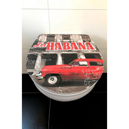 ADOB WC-Sitz Habana mit Absenkautomatik in Bunt, oval aus Kunststoff - Bild 3