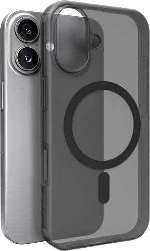 Puro Daylight MagSafe-kompatible Silikonhülle für iPhone 17 in Schwarz Transparent - Bild 1