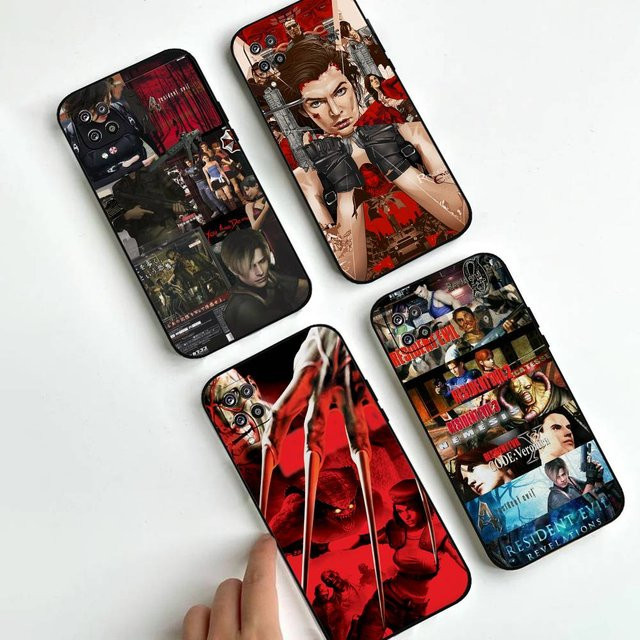 Resident Evil Handyhülle für Samsung Galaxy S21 S22 S23 S24 S25 Ultra FE Plus 5G A52S Soft Cover Multicolor - Bild 1