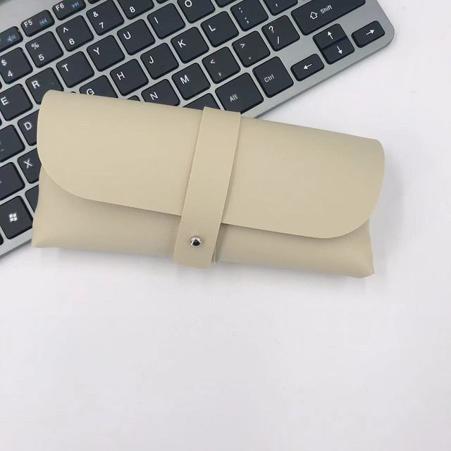 NATAWA Brillenetui Leder, beige - Bild 1