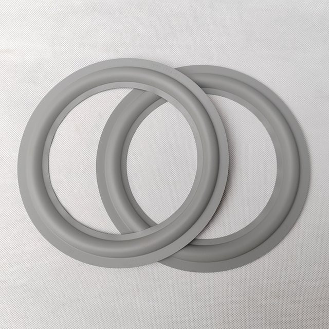 2 Stück B&W CM4 CM2 Woofer-Kantenreparatur Set mit 6,5-Zoll-Lautsprecher aus grauem Gummi - Bild 1