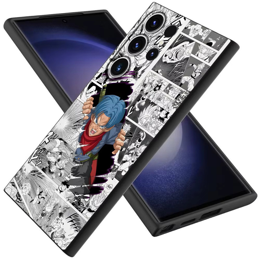 Handyhülle mit weicher Rückseite Dragon Ball Trunks für Samsung Galaxy S24 S25 Ultra S23 FE S22 Plus S21+ S20 FE in Multicolour - Bild 6