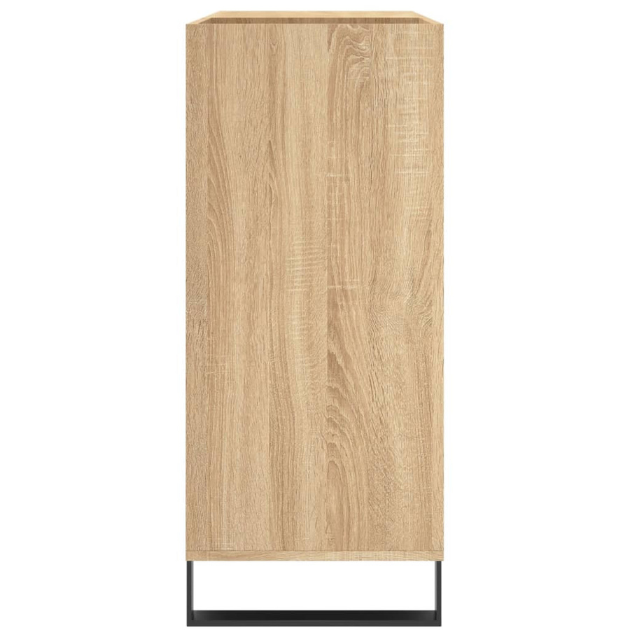 vidaXL CD-Schrank aus Holzwerkstoff in Sonoma-Eiche, B/T/H: 84,5 x 38 x 89 cm - Bild 2