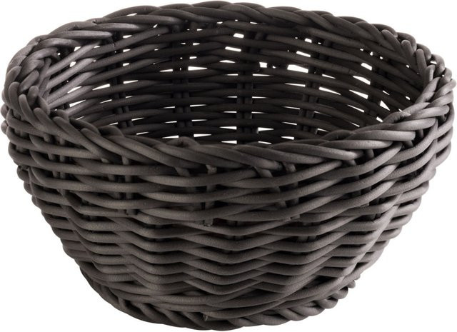 APS Korb PROFI LINE aus Polypropylen, rund, schwarz, Durchmesser: 16 cm, Höhe: 8 cm - Bild 1