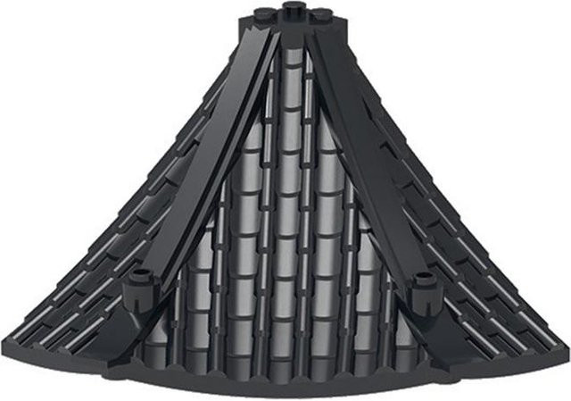 Yiran toy Achteckige Spitzdachziegel Bausteine Bausatz Architektur 1-teiliges Set - Bild 1