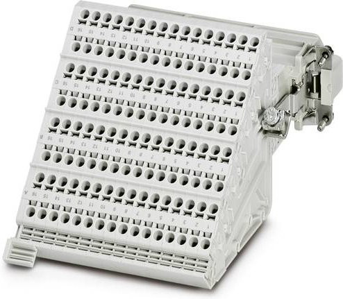 Phoenix Contact Klemmenadapter HC-D 64-A-TWIN-PEL-M in Weiß, B/T/H: 11,0 x 13,93 x 3,4 cm - Bild 1