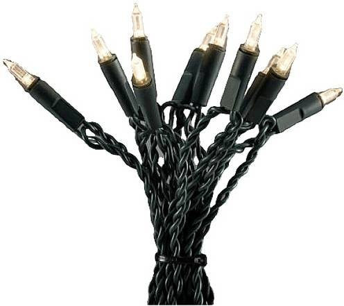 Konstsmide Mini LED Lichterkette One String mit 50 warmweißen LEDs für den Innenbereich, netzbbetrieben - Bild 1