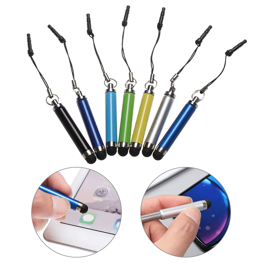 3 Stück Universal Mini Kapazitiver Touch Pen Set in Gold für iPad, iPhone, PC und Smartphone - Bild 4