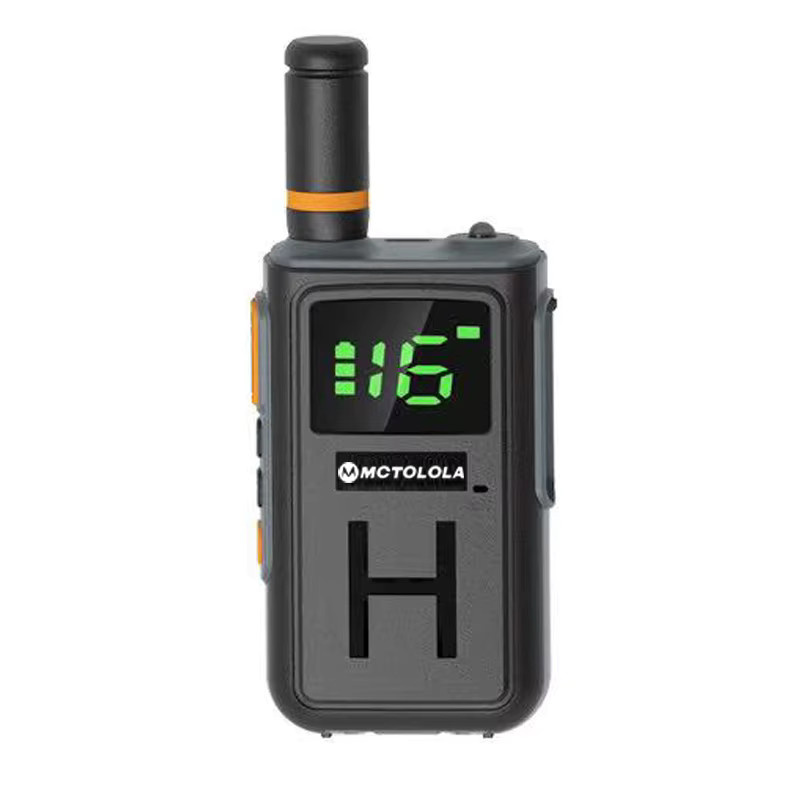 Motorola Tragbares UHF-Walkie-Talkie in Schwarz mit 5 km Reichweite für Outdoor, Sicherheit und Patrouille - Bild 2
