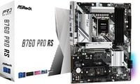 ASRock B760 Pro RS Mainboard LGA1700 DDR5 mit Ethernet/LAN in Schwarz, Weiß und Silber - Bild 1