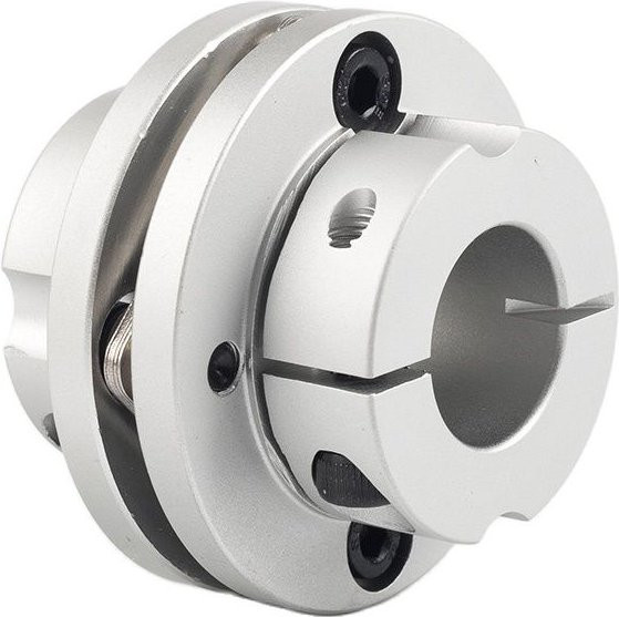 Welmeet Einzelscheiben-Flanschkupplung D68L53 flexible Servomotor-Anschlusshülse in Silber - Bild 1