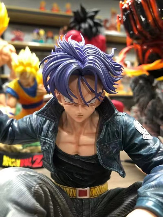 Bandai Dragon Ball Z Super Saiyajin Trunks Actionfigur mit Schwert - Bild 5