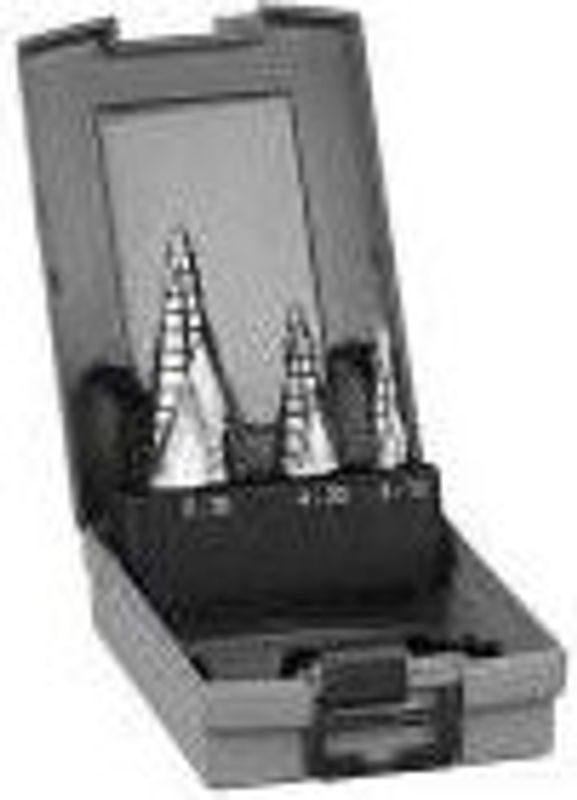 Bosch HSS Stufenbohrer-Set 3-teilig aus Edelstahl, Farbe Silber, Durchmesser: 4 - 30 mm - Bild 2