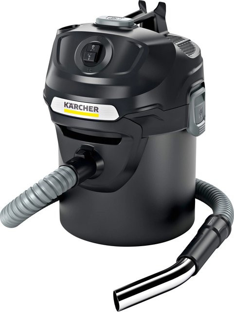 Kärcher Aschesauger AD 2 in Gelb und Schwarz mit 600W und 14l Behältervolumen - Bild 3