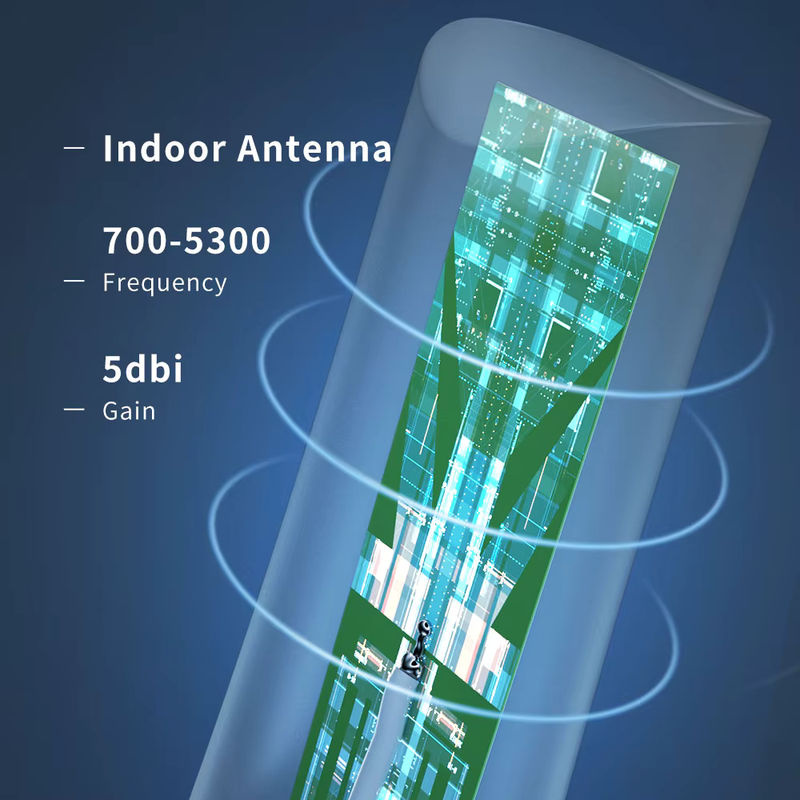 lintratek Innenantenne Mobilfunkverstärker 5G LTE GSM CDMA 700 bis 5300 MHz 5 dB Handy-Repeater B28 in Weiß - Bild 3