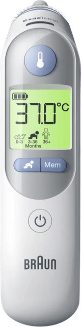 Braun ThermoScan 7 IRT6520WE Infrarot-Thermometer in Weiß - Bild 1