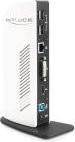 Delock USB 3.0 Port Replicator in Weiß mit HDMI, Ethernet/LAN und 3.5 mm Klinkenanschluss - Bild 1