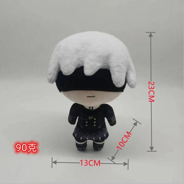 Yiran toy NieR:Automata 2B 9S Plüschtier, 23cm, ab 18 Jahre - Bild 1