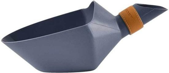 Hitzebeständiger Kaffee Spatel mit diagonalem Design in Violett und Blau, robust und wiederverwendbar - Bild 1