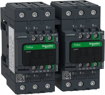 Schneider Electric LC2D40ABNE Wendeschütz-Kombination in Grau - Bild 1