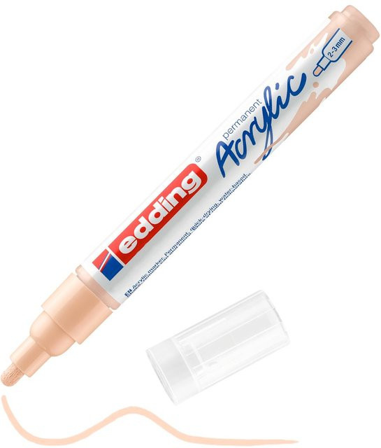 edding Acrylmarker 5100 in Warmbeige für permanente Markierungen - Bild 1