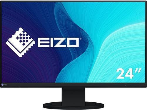 EIZO FlexScan EV2480-BK LED-Monitor, 60,5 cm (23,8 Zoll), Full HD IPS-Display, Schwarz, Anschlüsse: USB-C, HDMI, DisplayPort - Bild 2