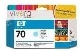 HP Original DesignJet Tintenpatrone in Hellcyan mit 70-130 ml für DesignJet Z2100, Z3100, Z3100ps, Z3200, Z3200ps und Z5200 - Bild 1