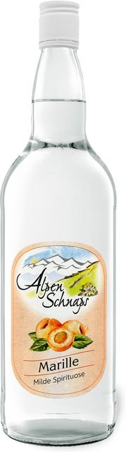 Alpenschnaps Steinbeisser Marille Spirituose 1,0 l - Bild 1