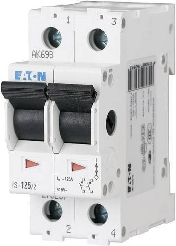 Eaton Hauptschalter 2polig 25A mit 2 Öffnern und 2 Schließern 240 V/AC in Weiß 276263 - Bild 1