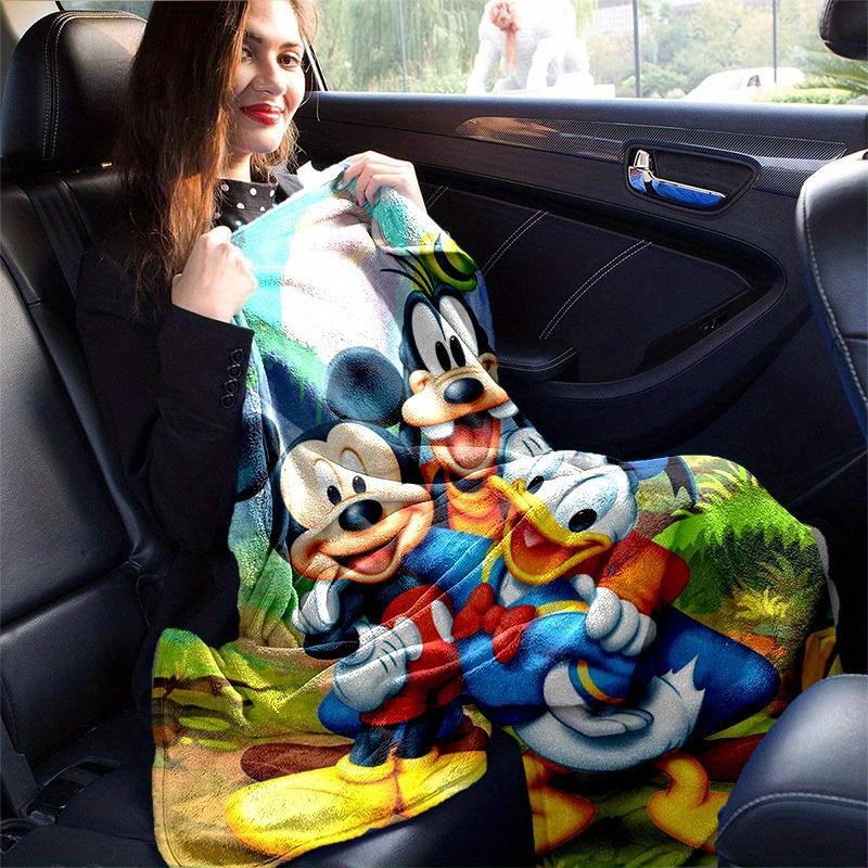Disney Mickey Maus & Freunde Kuscheldecke aus Flanell, Mehrfarbig, B x H: 80 x 120 cm - Bild 2