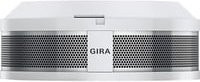 Gira Dual Q Rauchwarnmelder und Thermomelder kombiniert, batteriebetrieben, Weiß, Aufputzmontage - Bild 1