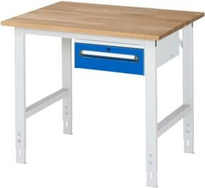 Rau Arbeitstisch Tom KM02 höhenverstellbar, B/T/H: 100 x 80 x 76-108 cm - Bild 1