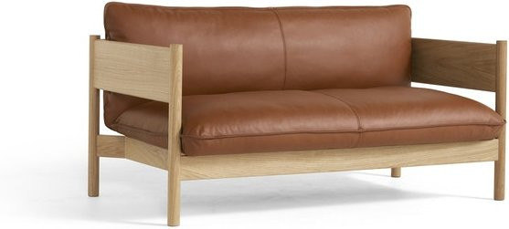 HAY Arbour Club Sofa in Braun mit gepolstertem Design und FSC-zertifiziertem Holzrahmen in skandinavischer Ästhetik - Bild 1