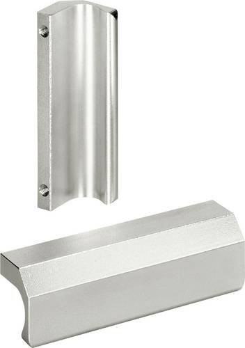 Rohde Leistengriff EL-35.080.36 aus Edelstahl in Silber matt, L x B x H: 100 x 35 x 30 mm - Bild 1