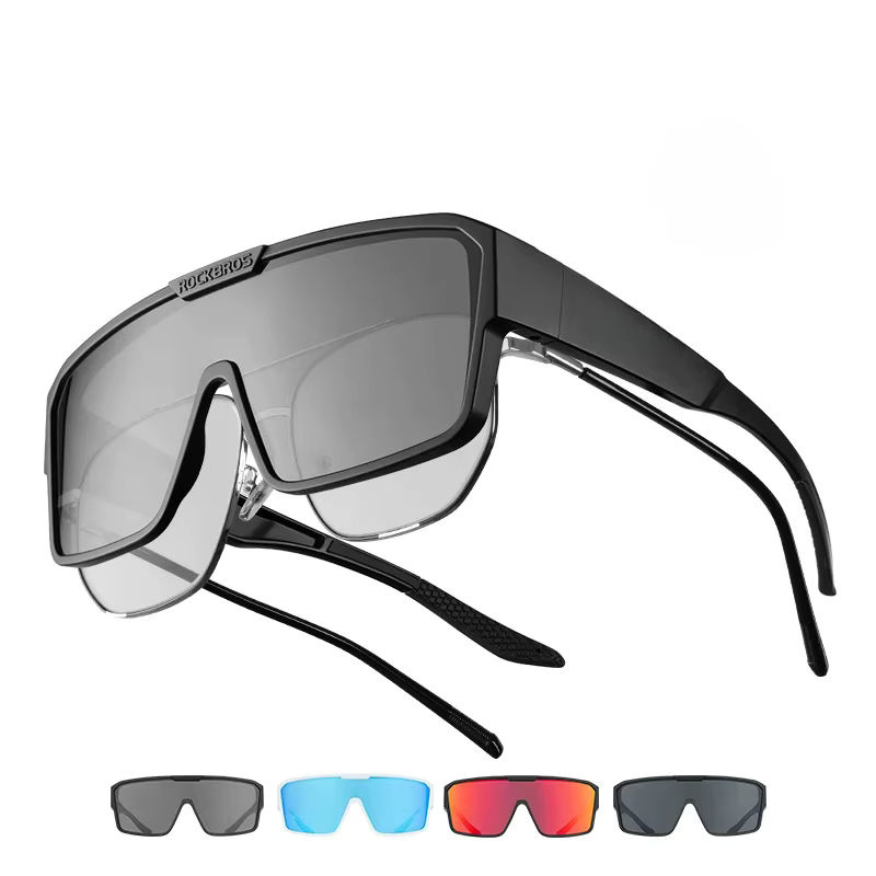 ROCKBROS Sonnenbrille, Vollrand, Black, Unisex - Bild 6