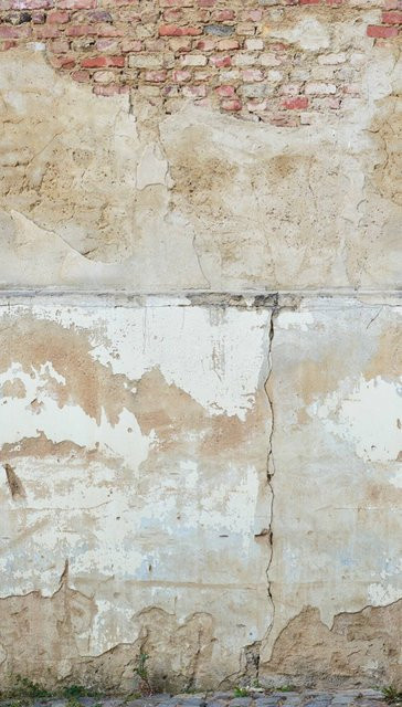 Livingwalls Fototapete Steinoptik Vintage in Grau Beige Braun B: 280 cm, H: 159 cm - Bild 1
