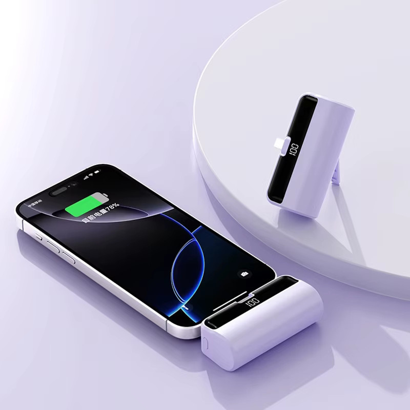 ROMOSS Kapsel-Powerbank mit 50000 mAh als tragbare Hochkapazitäts-Schnellladestation in Lila - Bild 5