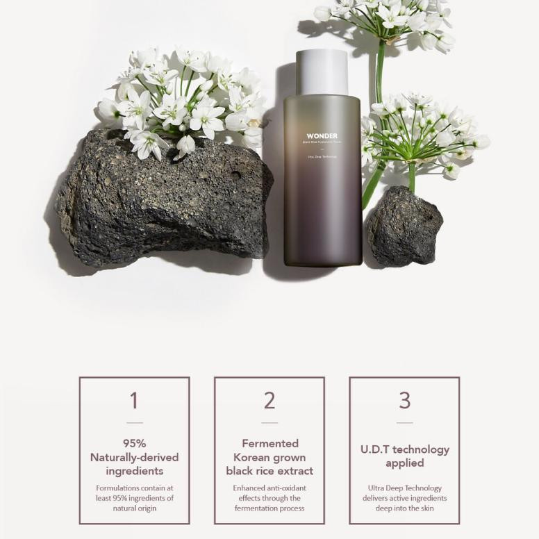 Haruharu Wonder Black Rice Hyaluronic Toner, 150 ml, Unisex, Hyaluronsäure - Bild 2