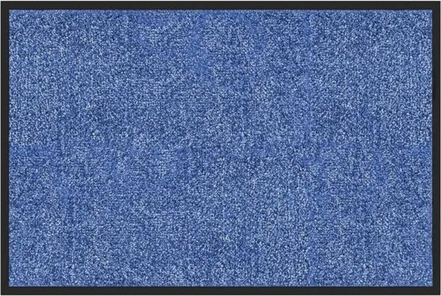 Schmutzfangmatte Rhine von floordirekt in Blau, B/T: 90 x 120 cm, rutschfest und waschbar - Bild 1