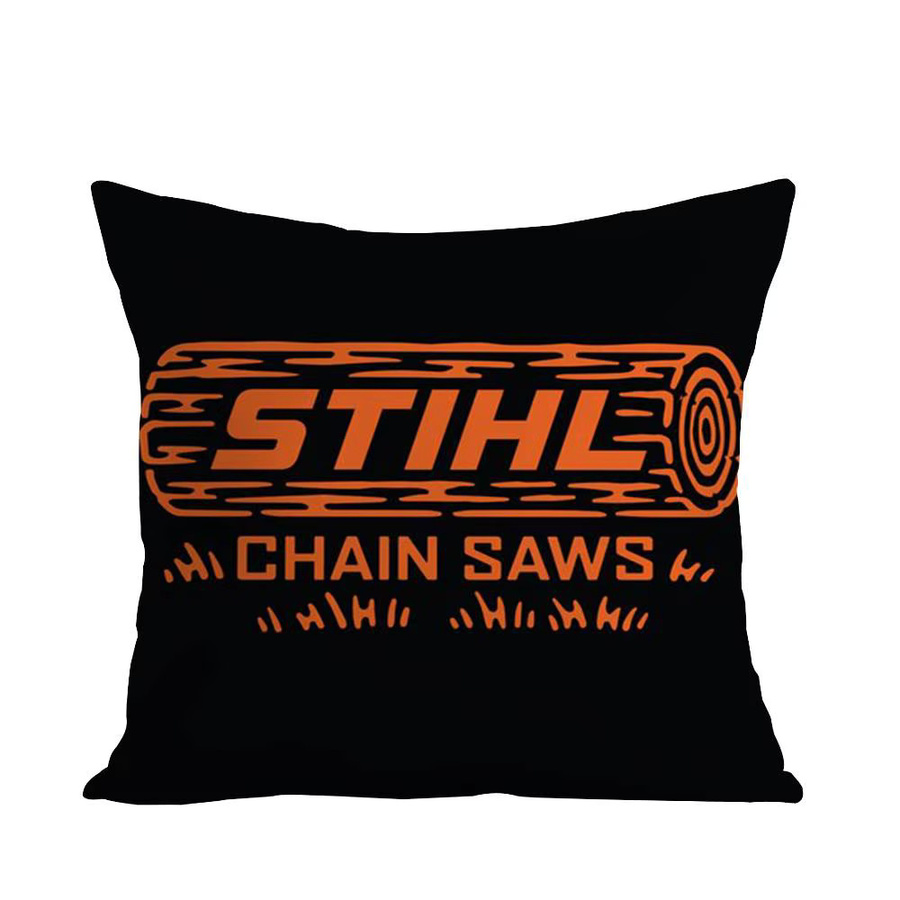 STIHL Chainsaw Logger Kissenbezug mit doppelseitigem Druck für dein Sofa oder Zuhause - Bild 4