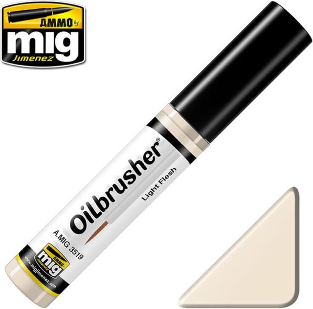 AMMO by MIG Jimenez Oilbrusher Light Flesh, Beige - Bild 1