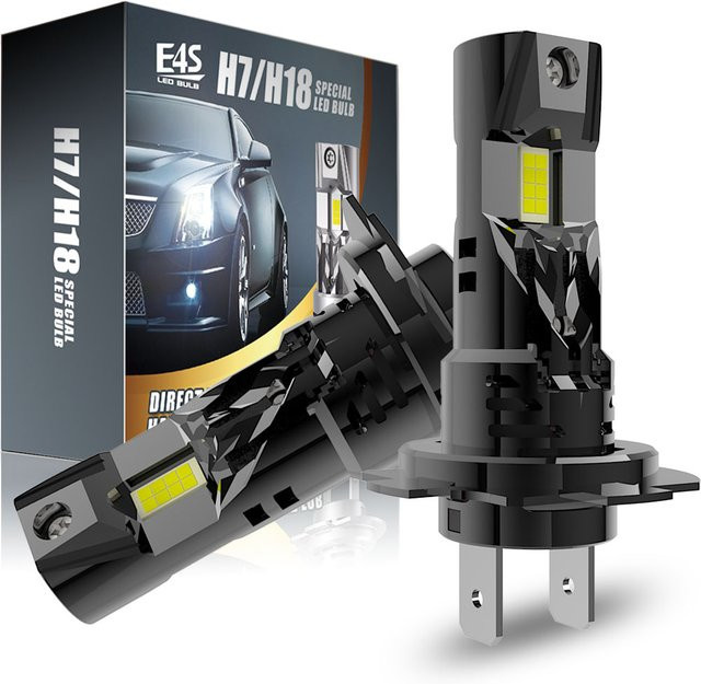 Neallor H7 PX26D LED Scheinwerfer Autolampen Set, 2 Stück Turbo Nebelscheinwerfer 12V 55W für Mercedes Benz W212 2007-2014 - Bild 1