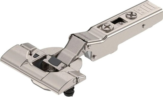 Blum Clip Top Winkelscharnier -15 Grad mit Feder Inserta, vernickelt, Silber - Bild 1