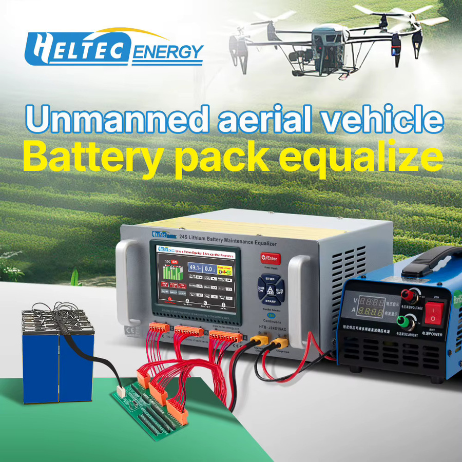 Heltec Lithium-Batteriezellen-Ausgleichsgerät und LiFePO4-Batterie-Balancer als Ladegerät, Entladegerät sowie Reparatur- und Analysegerät - Bild 2